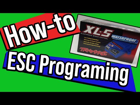 Hobby 365: How to program the Traxxas XL-5 and VXL ESC