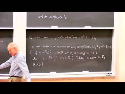 Lecture 07 | Automorphic Forms and Representation Theory: an introduction to the Langlands Program