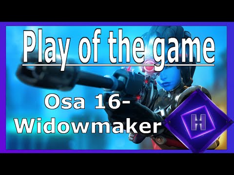 POTG:a metsästämässä - Widowmaker - Pro widow btw