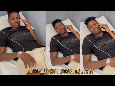 Hali Mahututi!Eric Omondi in bad Condition after Fred Omondi Death hakuli