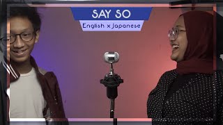 Download lagu Doja Cat - Say So [ English x Japanese Cover ]   | 【Cover by Arry ft. Oriza Violinar】 mp3