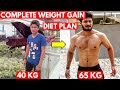 How to Gain Weight Fast | Complete Diet Plan for Weight Gain in Hindi | vajan kaise badhaye
