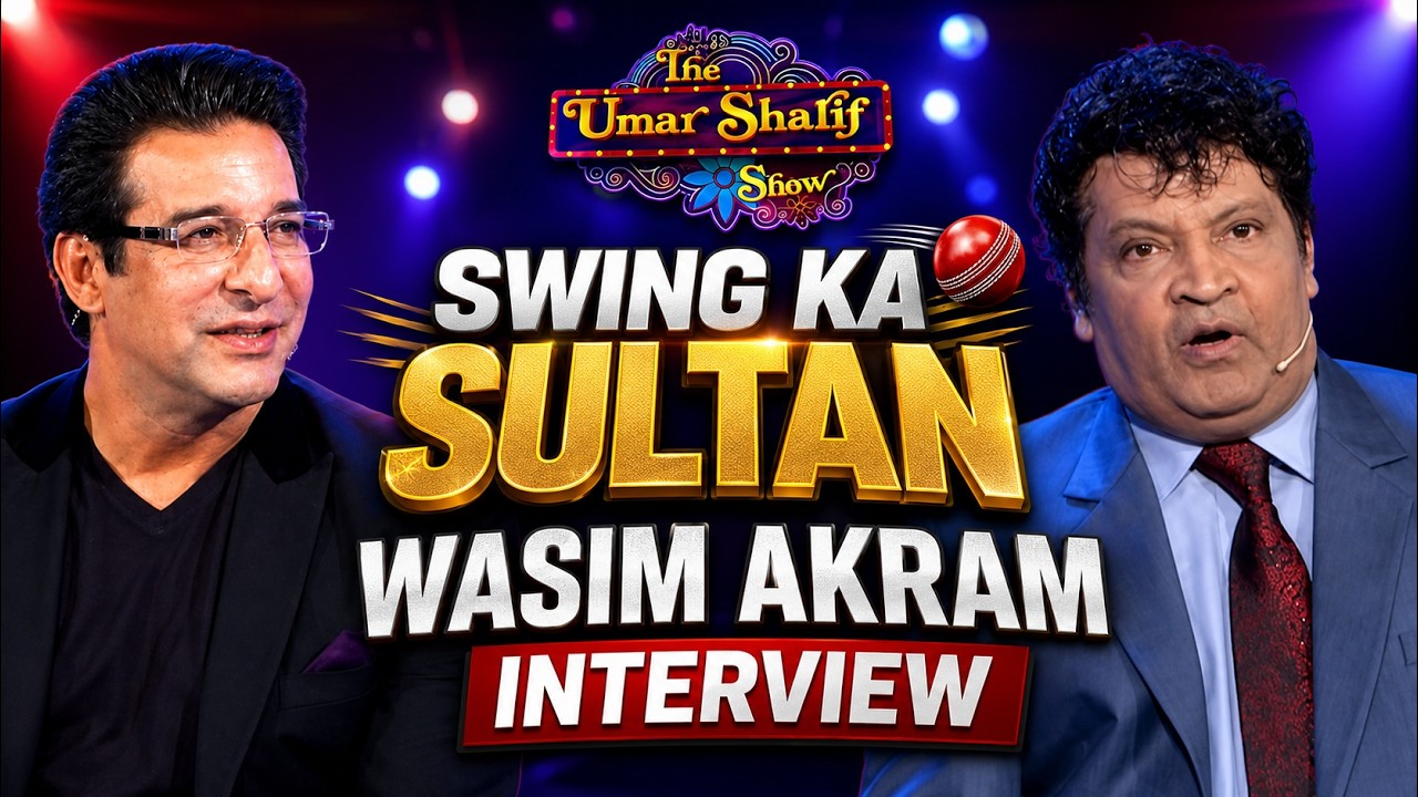 Umar Shareef Show | Wasim Akram Special | Full Episode | TV One