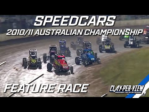 Speedcars | 2010/11 Australian Championship - Lismore - 19th Feb 2011 | ClayPerView Highlights