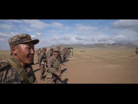 Mongolian military training