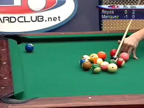 efren reyes vs marco marquez   Finals  2004 Derby City One Pocket