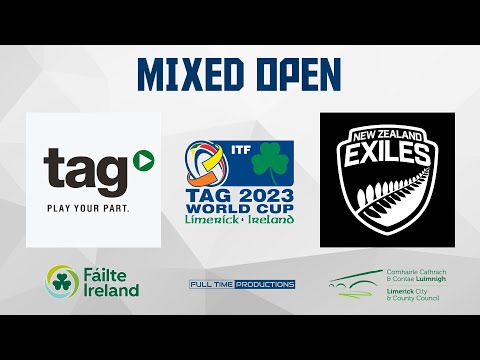Tag Rugby World Cup 2023 South Africa vs New Zealand Exiles Mixed Open
