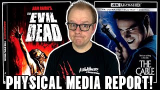 New The Evil DEAD 4K Steelbook And The CABLE Guy On 4K! | The Physical MEDIA Report #314