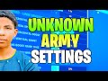 Unknown Army Season 4 Settings