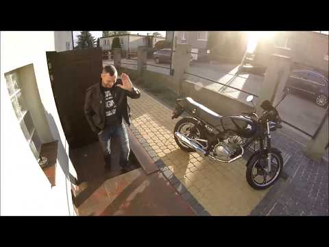 2x Romet K 125 - Odwiedziny Darka i wspólna jazda