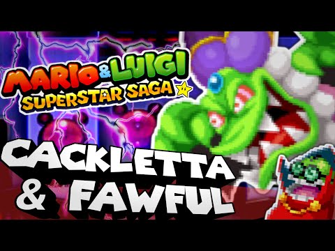 Cackletta Battle (Fawful & Cackletta) - Mario & Luigi: Superstar Saga | Mashup