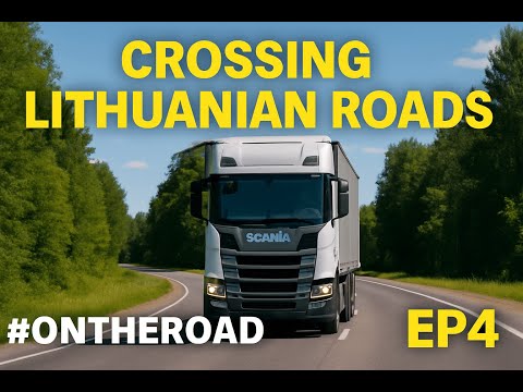 Calm Trip in Lithuania. Kaunas (LT) - Siauliai (LT) | ETS2 TruckersMP [ONTHEROAD Ep.4]