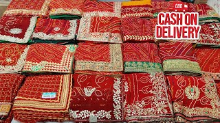 🔥 KCPC Special Rajasthani Designer Party Wear Bandhani Gotapatti Work Sarees, #bandhanisaree #kcpc