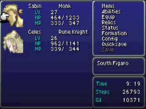 Final Fantasy VI Advance (Part 35 - Escape to Figaro)