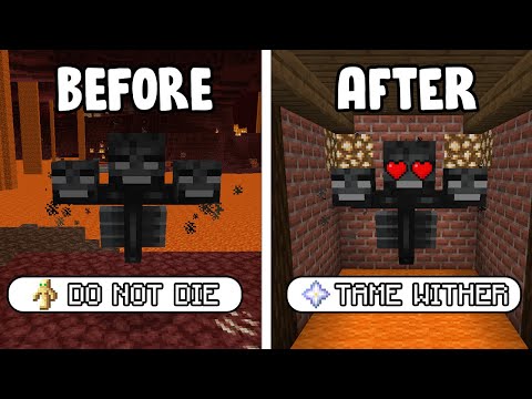 OMG! Taming ALL Minecraft Mobs!