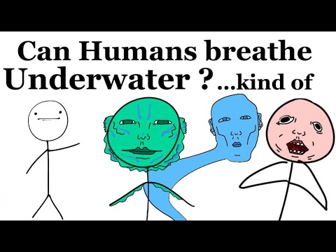 Can humans breathe underwater?.. kind of