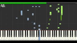 Love Theme - Flashdance | Adelina Piano synthesia tutorial