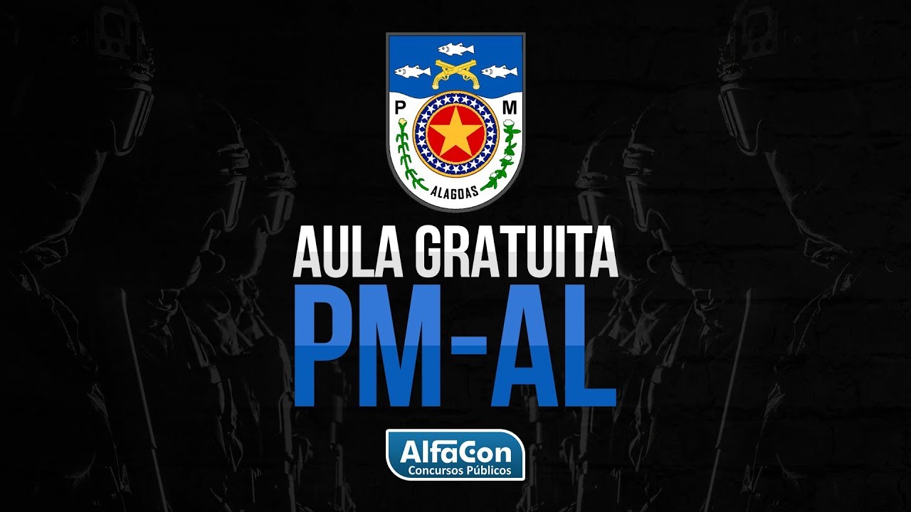 Aula Gratuita - PM AL - Língua Portuguesa - Giancarla Bombonato - AlfaCon Concursos Públicos