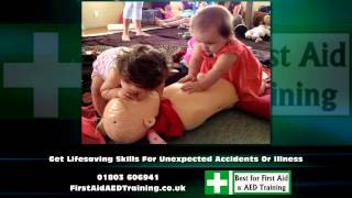 preview picture of video 'First Aid Training Torquay Devon - Best for FIRST AID AED Training'