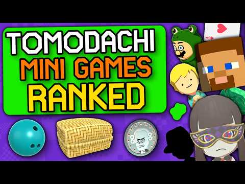Ranking EVERY Tomodachi Life Mini Game