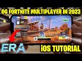 How to play OG Fortnite Multiplayer in 2023 on iOS! (Project Era Tutorial)