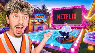 I Built a Movie Theater in my House!