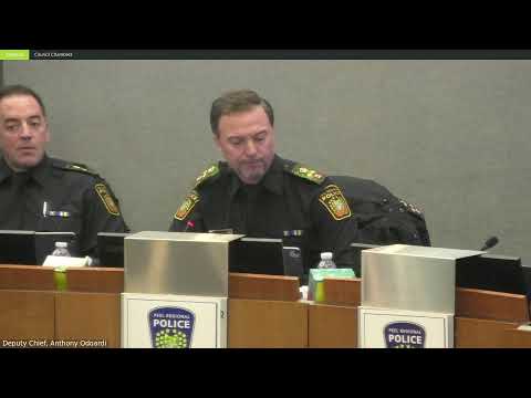 Peel Police Service Board Meeting - November 28, 2025