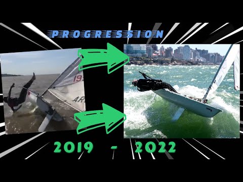 What 3 years of Laser sailing looks like