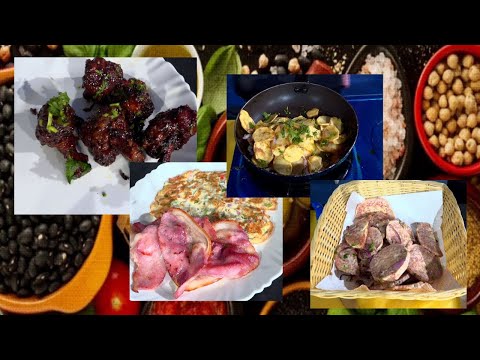 | WHAT'S COOKING | Spanish Omellette, Bacon, Chicken Lollipop and Saute Nduma