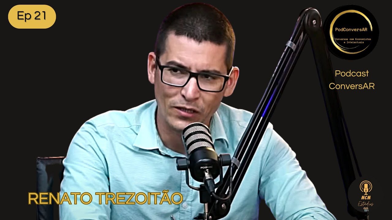 O Economista RENATO TREZOITÃO  defende Bitcoin e Critica Bolsonaro - Podcast Conversar - EP 21