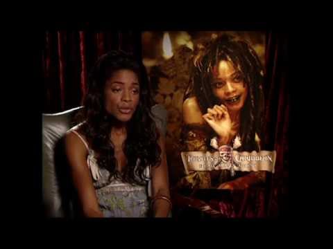 Pirates Of The Caribbean Dead Man's Chest: Naomie Harris "Tia Dalma" Exclusive Interview Part 1 of 2