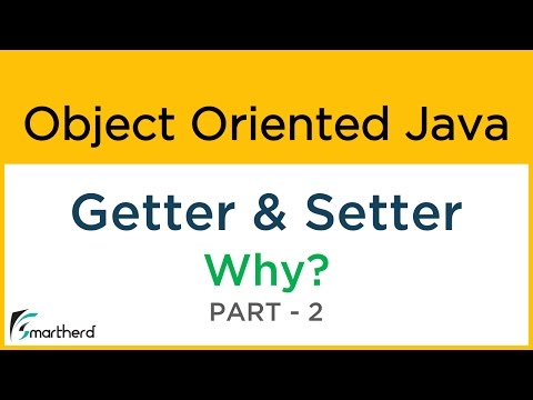 Java GETTER and SETTER tutorial to get and set Field Variables Object Oriented Java Tutorial 9 2