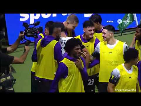 Gol de Yuri Alberto Contra o Palmeiras - Final Campeonato Paulista 2025 - TNT Sports