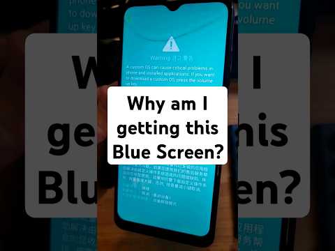 Warning Custom OS Screen Keeps coming up when I try to Reset my Samsung Phone