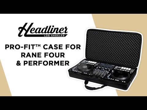 Headliner Pro-Fit™ Case for Rane Four & Performer | Lightweight Molded EVA Case