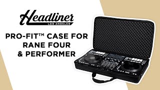 Headliner Pro-Fit Case for Rane Four & Performer | Lightweight Molded EVA Case