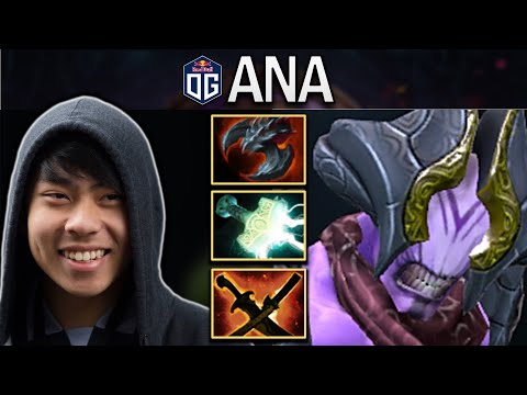 OG.ANA SMURF FACELESS VOID WITH 19 KILLS - DOTA 2 7.29 GAMEPLAY