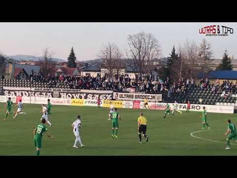 1L: Sandecja Nowy Sącz - Warta Poznań [Fans]. 2019-03-30