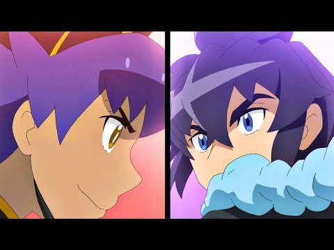 Gigantamax Rillaboom vs Chesnaught (SUB) - Leon vs Alain - Pokémon Journeys: The Series