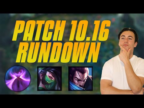 Patch 10.16 Rundown - How This Changes The Mid Meta - 10.16 Mid Lane Tier List Creation