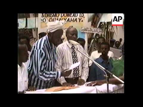 Somalia - Aideed Renamed President