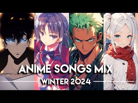 Best Anime Openings and Endings Music Mix │Full Songs - Winter 2024