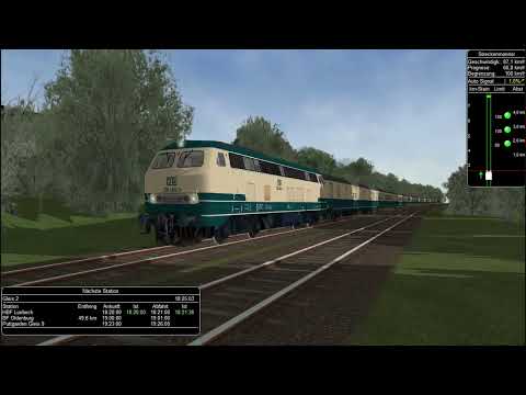 PT BR218 Vogelfluglinie Lübeck Puttgarten