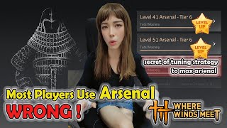 How to Double Your Power Using Arsenal &amp; Tuning【Where Winds Meet】