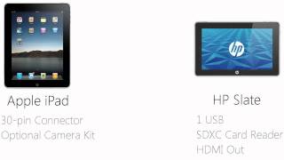 HP Slate Full Rundown Vs. iPad