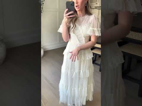 Whimsical Dress Try On In XS