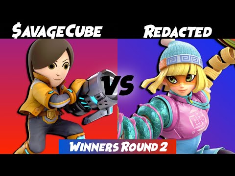 FadSmash #067 | Winners R2 | $avageCube [Mii Gunner/Samus]『VS』Redacted [Min Min] | SSBU Tourney
