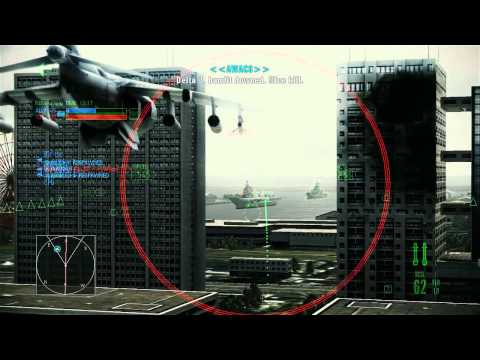 Ace Combat Assault Horizon: DLC In-Flight Menu Trailer