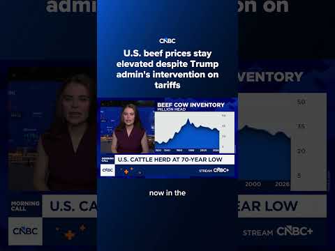 U.S. beef prices stay elevated despite Trump admin's intervention on tariffs