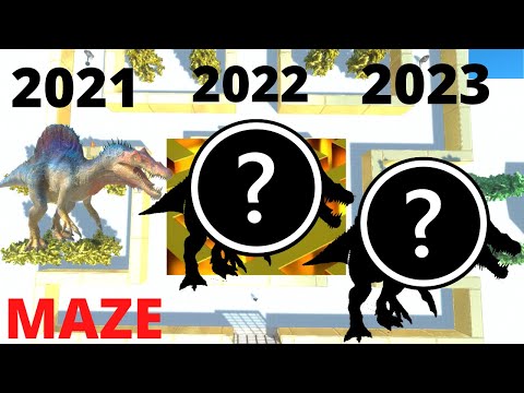 EVOLUTION OF SPINOSAURUS IN MAZE - 202O  2021  2022  - HOW WOULD IT BE ?ARBS